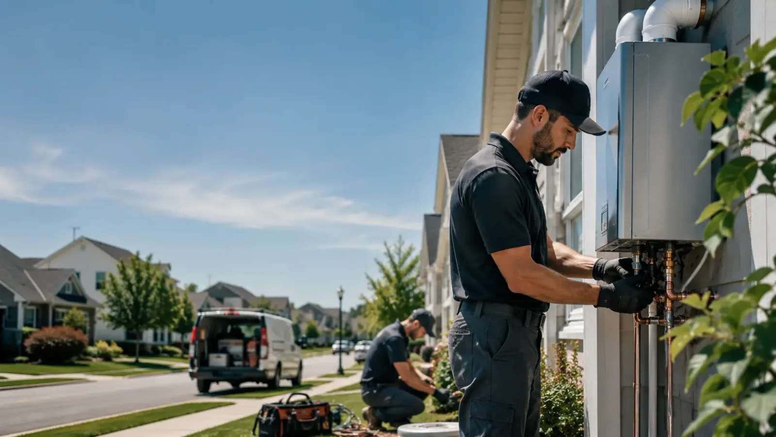 Tankless Water Heater Installation in Bayside, TX